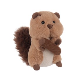 Apricot Lamb Shameful Flannelette Plush Toys for Children, Soft Cute Cuddly Toy for Baby Girls and Boys, Fluffy Shameful Flannelette Brown 16 cm