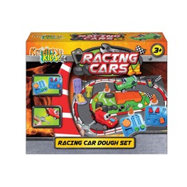 Kreative Kids Racing Car Modelling Dough Set | Kid's 12 Piece Modelling Clay Kit