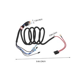 Alipis 1 Set Car Horn Wiring Harness Kit Snail Horn Relay Wiring for Easy Installation Durable Car Accessory