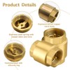 3/4 Inch Brass Check Valve with Female Thread, DN20 Backflow