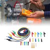 Test Lead Kit PVC Brass Testing Cable Set Electrical Conductivity