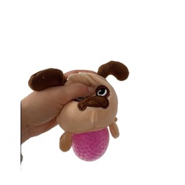 Animal plush balls Squish Ball toys stress decompression squeeze plush figure Sensory Fidget toys Dog Monster Shark Panda gift (Dog)