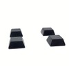 Square Rubber Feet Bumpers 3/4" Wide Peel and Stick x