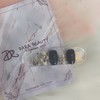 [Handmade nail tip] Stone gradient mother-of-pearl nails / [수제네일팁] 스톤그라데이션