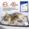 GOLOPET Pet Heating Pad Rose 18x18 in Cat Heated Pads