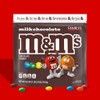 M&M'S Milk Chocolate Candy, Family Size, 18 oz Resealable Bulk