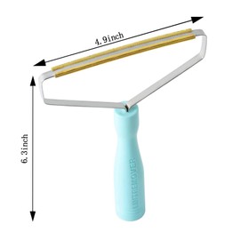 ERNITES Dog and Cat Pet Hair Remover, Reusable Pet Hair Removal Tool, Portable Carpet Scraper for Sofas, Furniture, Carpets, Mats and Clothes