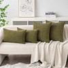 MIULEE Pack of 2 Couch Throw Pillow Covers 18x18 Inch