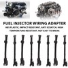 8Pcs Fuel Injector Wiring Adapter for Delphi LQ4 LQ9 4.8