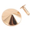 100pcs Mushroom Rivets Multipurpose Double Cap Mushroom Rivets for Belts