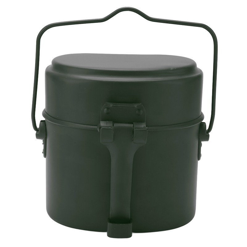 Military Mess Tin Multifunction Nonslip Durable Food Grade Aluminium 180℃