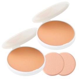PROSIA SPF 50+ PA++++ Eye Media Cream Foundation Pink Ochre Prussian Foundation Refill Set of 2, 0.4 oz (11.5 g) x 2, Luster, Emulsion, Moisturizing, High Cover, Color Control, UV Protection