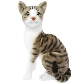 Amy The American Shorthair Cat - 14 Inch Stuffed Animal Plush - by Tiger Tale Toys