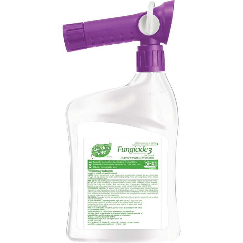 Garden Safe BrandFungicide3 Concentrate, Ready-to-Spray, 28-Ounce