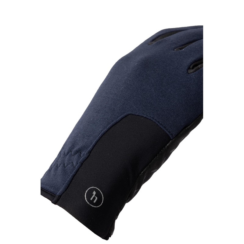 HORZE Kara Women's Winter Riding Gloves Lined Winter Gloves Blue