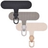 Hnonoxy 3 Pcs Handykette Pads,Multifunktionaler Patch Phone Tether Tabs, Edelstahl