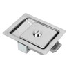 Cocoarm RV Toolbox Latch Stainless Steel Flush Mount Paddle Lock