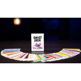 GHOST DECK by Murphy’s Magic – Trick Deck with Blank Faces, No Sleight of Hand, Easy Card Magic for Close-Up & Street Performers