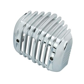 HDBUBALUS Motorcycle Voltage Regulator Cover Fairing Fit for Harley Softail FXS FXSB FLSTSB FXSTC Chrome