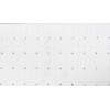 Korean Keyboard Label with White Lettering Transparent for Computer LAPTOPS