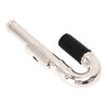 Flute Curved Head Joint Mouthpiece Replacement Metal Woodwind Instrument Accessories