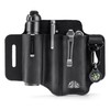 VIPERADE PJ29 Multi-Tool Sheath for Belt, Leather EDC Pocket Organizer