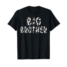 Cow Big Brother Birthday Family Matching Fathers Day Boy T-Shirt