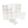 Organiser Box Display Case Organizer Container, Storage Box with Lid