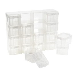 Organiser Box Display Case Organizer Container, Storage Box with Lid Clear For The Wall