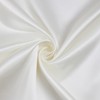 YASMENG Fitted Sheet 200 x 200 cm Satin White Plain