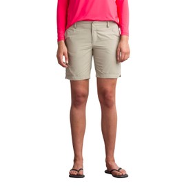 ExOfficio Sol Cool Nomad Pantalones Cortos para Mujer, Tawny, 2