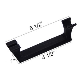 Black Knife Display Stand Rack Holder Organizer For 1 Single Medium To Large Folding Pocket Or Fixed Blade Knives - Holds One Blade
