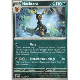 MZTCG - Nachtara OBF 130 - Obsidian Flammen - Sammelkarte - Deutsch - mit MZTCG Versandschutz