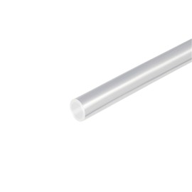 QUARKZMAN 3 mm x 4 mm PTFE Hoses, Pipe Hose x 1 Piece for Pneumatic Tools, Automation Equipment, Hydraulic Pipes [Clear 1 Metre 3.3 Ft]