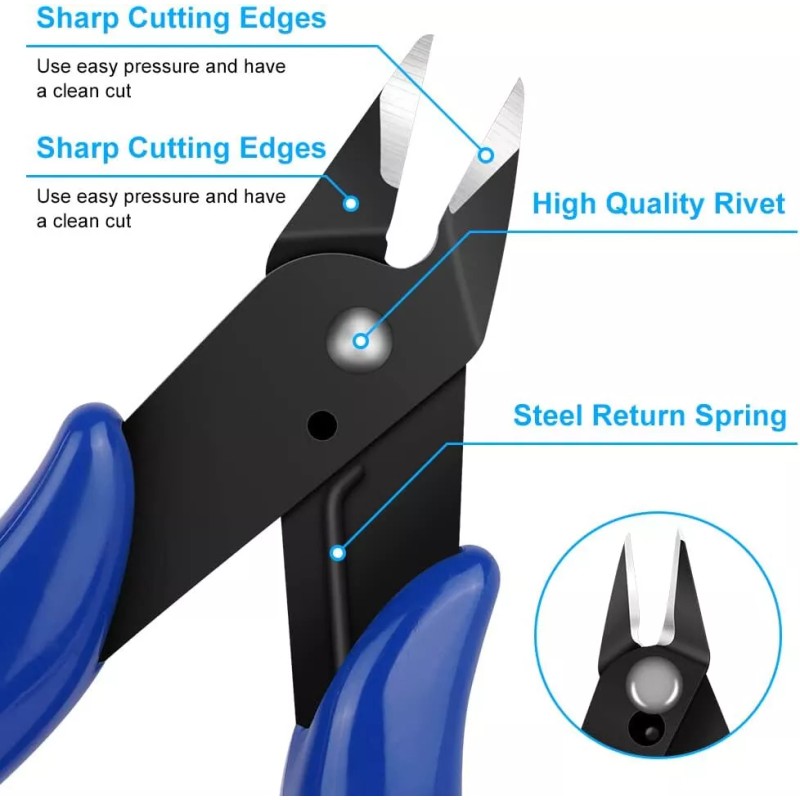 Hobby Electrical Cutting Plier Jewelry Wire Cable Cutter Side Snips
