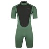 Typhoon Mens Storm3 3/2mm Shorty Wetsuit - Black Green -