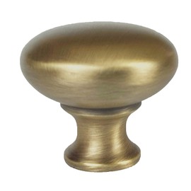 French Furniture Fittings Set of 6 Antique Brass Kitchen Cupboard Knobs - Handles Cabinet Pull knobs, Cupboard, Chest, Furniture, Drawer Handles - Vintage Shabby Chic 30mm by FFF