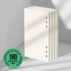 FANDAMEI 180 Sheets/360 Pages A6 Refills Dotted Paper, 100 GSM