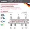 DUR-Line DFV SAT/BK Splitter