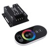RGB LED Touch Remote Controller RF Wireless 6 Keys Circular