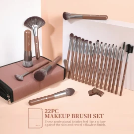 Ducare Brochas Beauty Creations Con Bolsa 22 Piezas Original