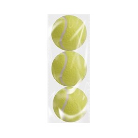 Tennis Balls Pack of 3 Ideal for Beginners, Sports Practice, Dog Training, Pet Play Toy, Throwing Machine, All Court Types - Durable and Sturdy | by POUNDXPENCE Co®