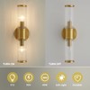 Linour Bathroom Light Fixtures - Gold Wall Sconce Wall Lighting