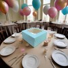 Generic 30Pcs (6x6x3 in) Mini Cake Boxes+2 stickers with Display