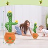 LGOUYGG Talking Cactus Baby Toy, Singing Mimicking Repeating Tummy Time