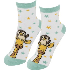 Sheepworld Magic Socks Anouk | Children's Socks, Size 30-35, Pressed in Star Shape | Gift for Children, Boys, Girls, Christmas, Birthday | 73950, multicoloured