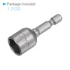 CoCud Quick-Change Nut Setter Driver Bit, 13mm Metric 48mm Length