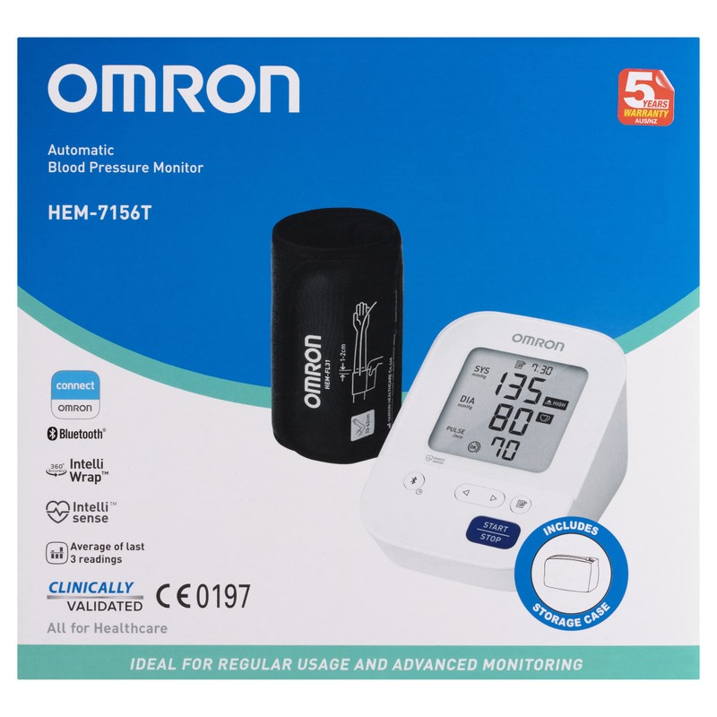 Omron HEM7156T Blood Pressure Monitor