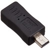変換名人 microUSB(メス) → miniUSB(オス) 変換アダプタ USBMCB-M5A