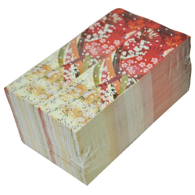 Kimono Chopsticks Bags, Hakama Type, 500 Pieces, Cherry Blossom and